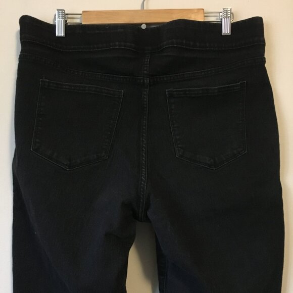 Old Navy Black Denim Super Skinny Mid-rise Jeans - Picture 4 of 14